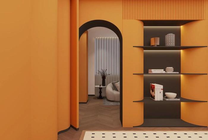 电商直播间装修风格效果图；电商直播间装修风格效果图大全