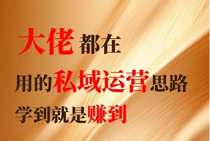 电商私域怎么做才能赚钱;什么叫私域电商?我特别感兴趣 电商私域怎么做才能赚钱;什么叫私域电商?我特别感兴趣