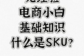 电商什么是uv，电商什么是sku