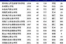 河南电商专业的大专学校；河南电商专业的大专学校排名
