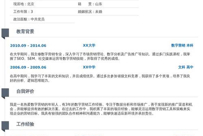 电商程序员简历模板；电商程序员做什么的