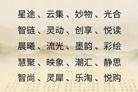 好听的电商名字，好听的电商名字大全