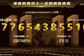各个电商平台双十一成交额；各个电商平台双十一成交额是多少