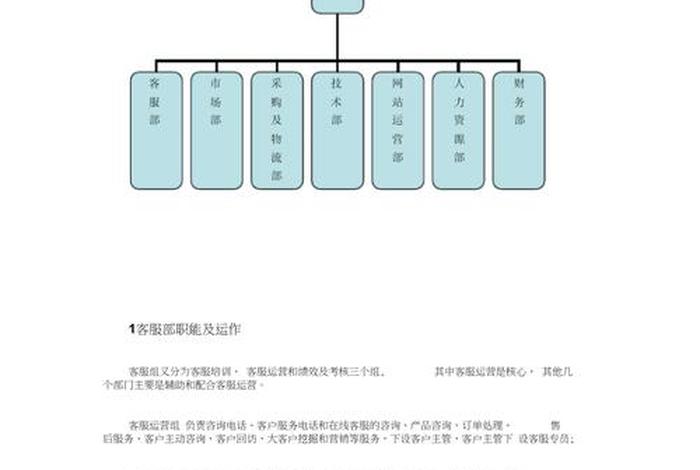电商公司组织架构及工作流程 电商公司组织架构及工作流程图 电商公司组织架构及工作流程 电商公司组织架构及工作流程图