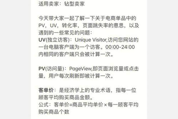 电商pv是什么意思 - 电商领域uv,pv是什么意思 电商pv是什么意思 - 电商领域uv,pv是什么意思
