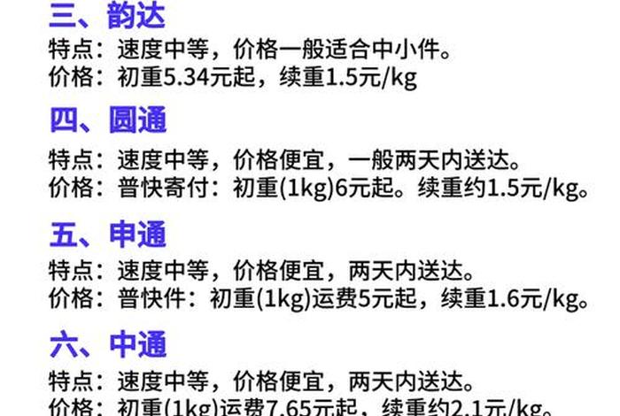 快递电商价格表图片(快递电商价格表图片大全) 快递电商价格表图片(快递电商价格表图片大全)