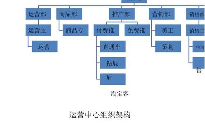 电商公司人员架构表 电商公司人员架构表模板