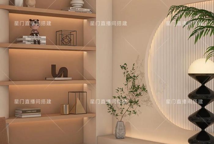 电商直播公司装修案例，直播公司装修方案