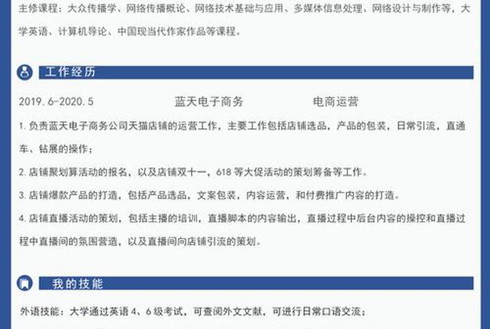 电商简介范文、电商简介范文100字