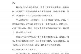 电商简介自我评价，电商简介自我评价100字