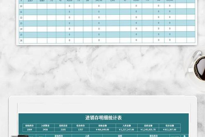 电商仓库管理系统进销存、仓库进销存管理系统 excel版