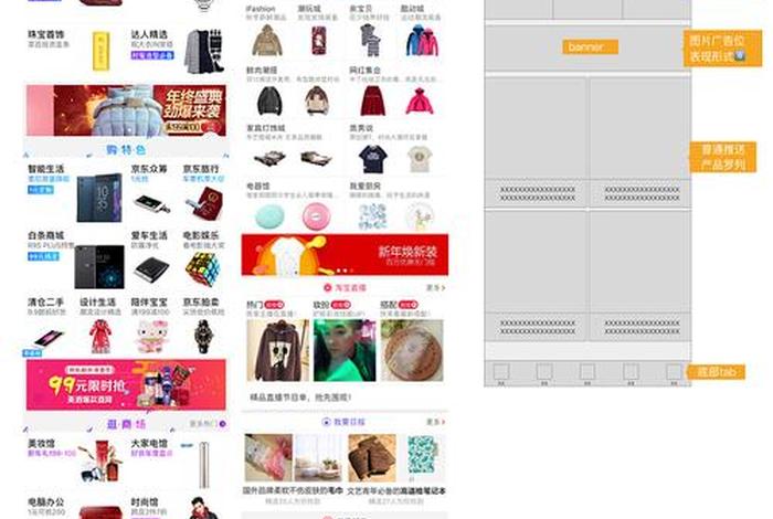 电商app首页 - 电商app首页静态