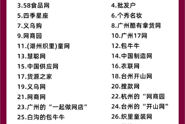跨境电商找货源；跨境电商找货源怎么找