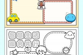 电商主题手抄报、电商主题手抄报图片