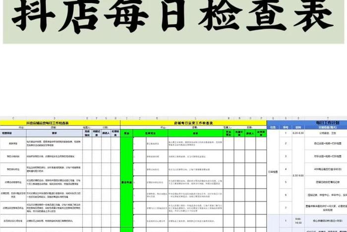电商干货表格；电商干货表格怎么做