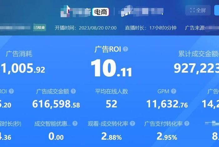 电商直播间gpm是什么意思、电商直播间gpm是什么意思啊