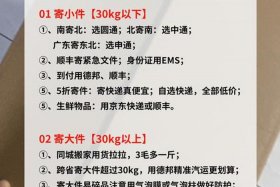 电商微小件是什么意思；顺丰电商微小件是什么意思