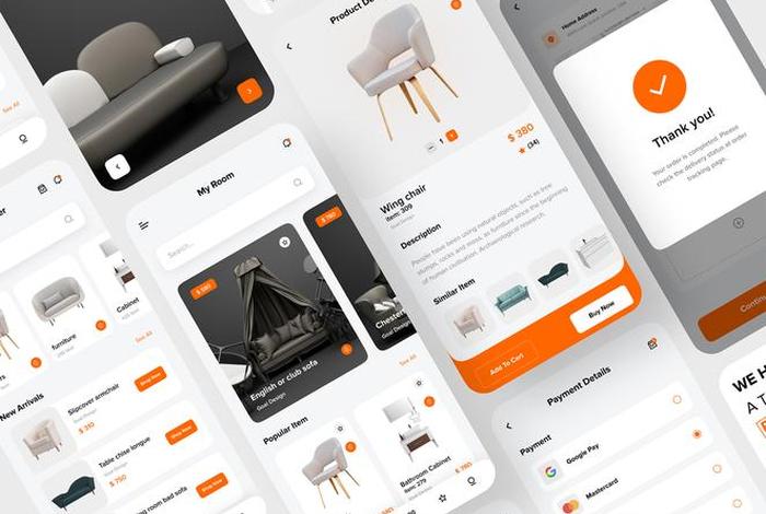 家居电商ui设计 - 家居电商ui设计图 家居电商ui设计 - 家居电商ui设计图