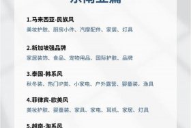 东南亚跨境电商有哪些国家（东南亚跨境电商有哪些国家参与）