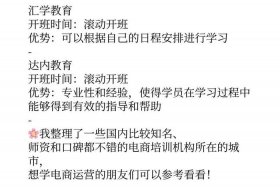 电商可以去哪里学 - 哪儿可以学电商