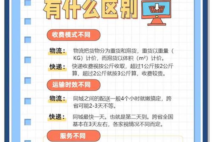 电商物流和物流的区别；电商物流和物流的区别在哪