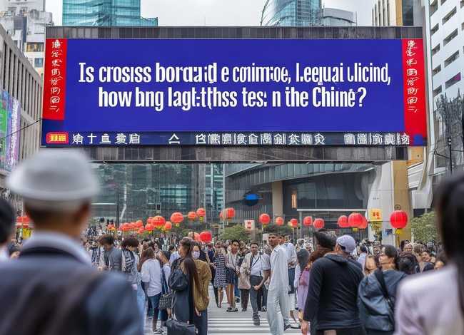 中国跨境电商合法吗(跨境电商合法吗,在中国有几年了) 中国跨境电商合法吗(跨境电商合法吗,在中国有几年了)
