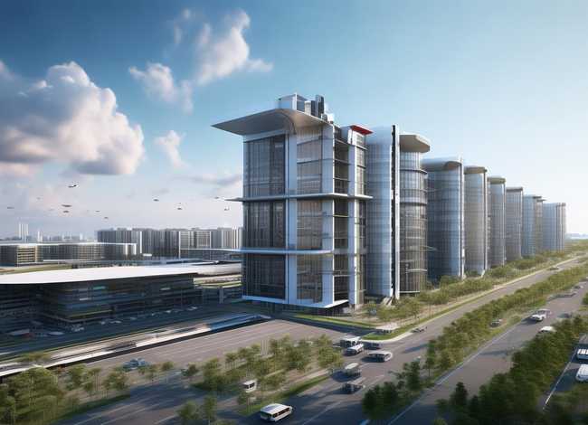 义乌跨境电商物流园s3效果图 - 义乌跨境电商物流园项目一期 义乌跨境电商物流园s3效果图 - 义乌跨境电商物流园项目一期