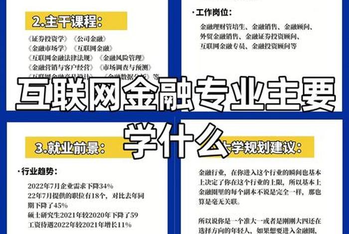 电商金融是什么 电商金融是什么专业