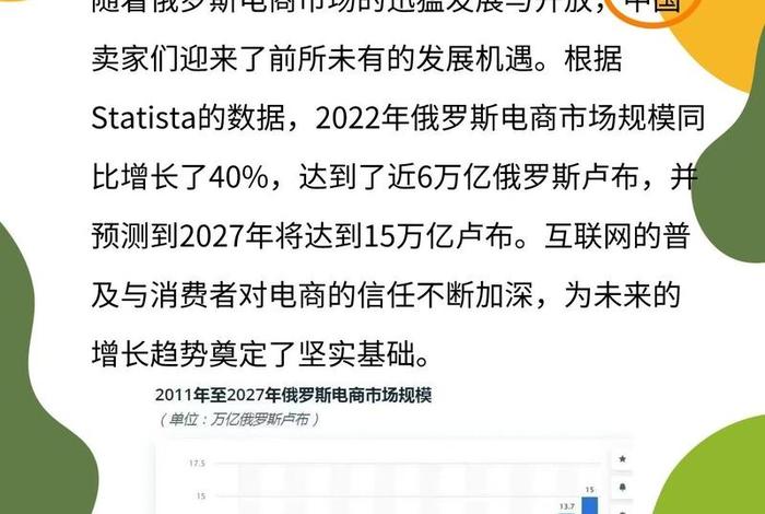 俄罗斯跨境电商的现状和前景 俄罗斯跨境电商的现状和前景如何 俄罗斯跨境电商的现状和前景 俄罗斯跨境电商的现状和前景如何