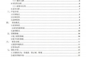 电商创新创业项目计划书 电商创新创业项目计划书模板