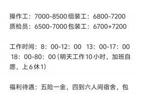 电商打工一月工资多少；电商打工一月工资多少钱