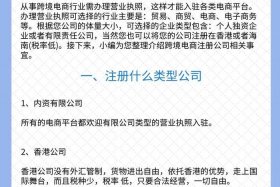 注册电商公司的条件 注册电商公司的条件有哪些
