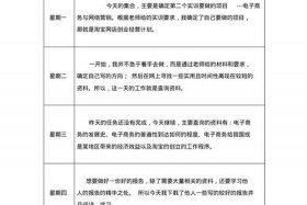 电商实训周记，电商实训周记一千字第十周