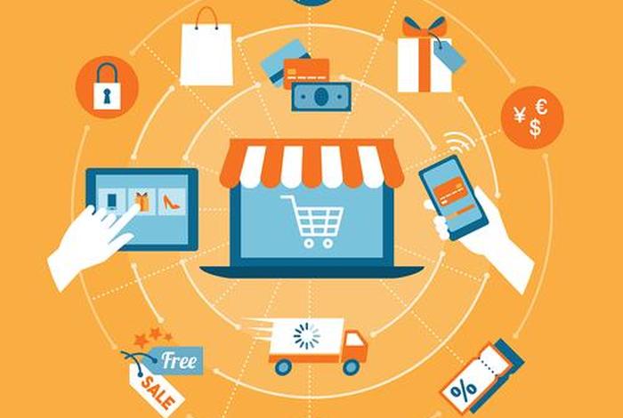 电商渠道图；电商渠道图片