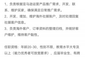 跨境电商运营招聘网、跨境电商运营人员招聘