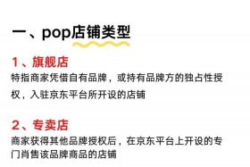 电商pop模式是什么意思；电商pop模式是什么意思啊