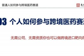 个人如何做跨境电商医药行业 - 个人如何做跨境电商医药行业工作