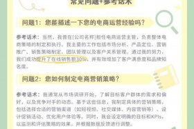 电商职位，电商职位面试常见问题