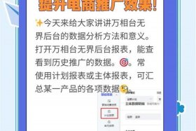 如何利用数据分析改进电商运营 如何利用数据分析结果优化店铺的运营