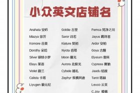 好听的电商名字大全，好听的电商名字大全英文