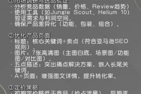 跨境亚马逊电商选品上架（跨境亚马逊电商选品上架流程）