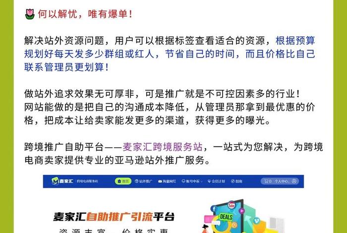跨境电商站外推广平台(跨境电商平台站外推广的方法) 跨境电商站外推广平台(跨境电商平台站外推广的方法)