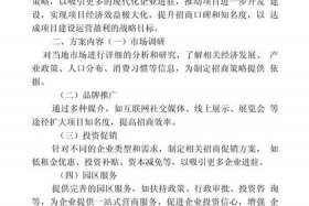 电商项目招商，电商项目招商引资方案
