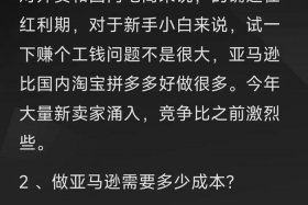亚马逊跨境电商赚钱吗 亚马逊跨境电商赚钱吗现在