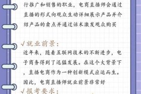 电商直播有哪些岗位；直播电商有哪些基本岗位及其技能要求