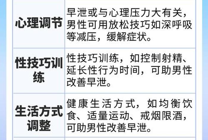 怎么样才能做到持久不射的办法；怎样才能持久不懈