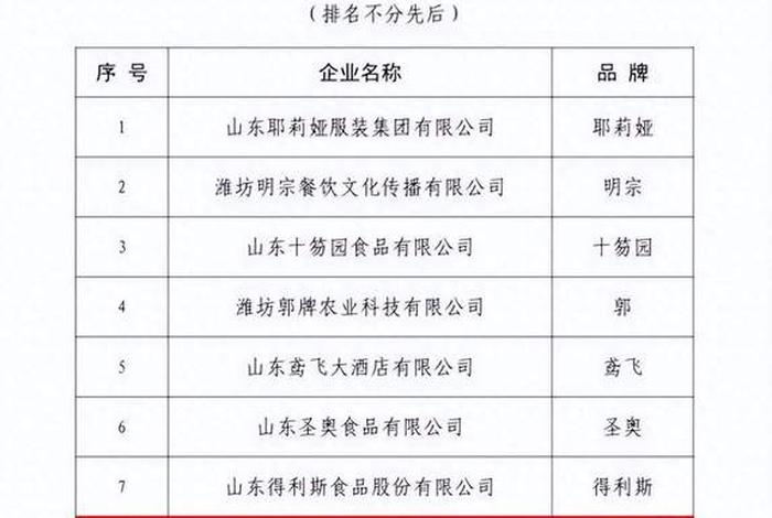 潍坊电商排名前十名 潍坊电商排名前十名企业