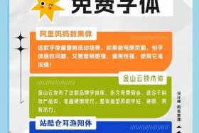 电商字体可以免费商用吗、电商字体可以免费商用吗为什么