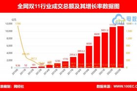 今年双11十大电商突破多少个亿 去年双11电商销售多少亿