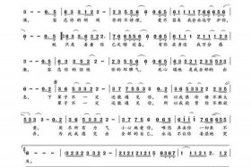 如果做不了夫妻简谱歌谱完整打印版（如果做不了夫妻我们就恋爱一辈子,的完